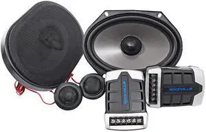 Rockville RV68.2C 6x8" Component Car Speakers, 900W, 4 Ohm, CEA Rated, Polypropylene Woofer, Butyl Surround, 1.2" PEI Tweeter, Perfect for Car Audio Rockville RV68.2C 6x8" Component Car Speakers, 900W, 4 Ohm, CEA Rated, Polypropylene Woofer, Butyl Surround, 1.2" PEI Tweeter, Perfect for Car Audio