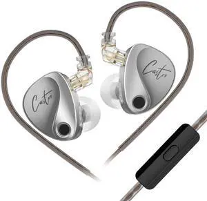 KZ Castor IEM Earphones Wired Earbuds,2DD Tuning Adjustable in Ear Monitor Headphones Dual-Driver Supper Bass Wired Headphones, Harman Target Version Monitor Headphones KZ Castor IEM Earphones Wired Earbuds,2DD Tuning Adjustable in Ear Monitor Headphones Dual-Driver Supper Bass Wired Headphones, Harman Target Version Monitor Headphones