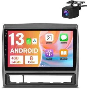 Votheon Android Car Radio for Toyota Tacoma 2005-2015 8 Core 4GB+64GB with 9 inch Touchscreen Carplay, Android Auto, Online Navigation, SWC, WiFi, Bluetooth, FM/AM/RDS Radio, Rear Camera,Silver Votheon Android Car Radio for Toyota Tacoma 2005-2015 8 Core 4GB+64GB with 9 inch Touchscreen Carplay, Android Auto, Online Navigation, SWC, WiFi, Bluetooth, FM/AM/RDS Radio, Rear Camera,Silver