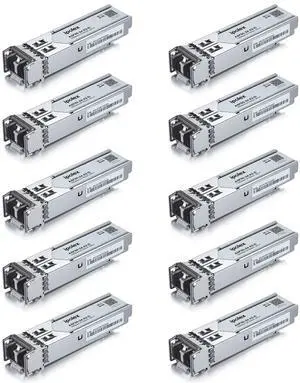 ipolex 1.25G Multimode SFP to Fiber Transceiver, 1000Base SX SFP Module, 850nm MMF, for Cisco GLC-SX-MMD/SFP-GE-S, Ubiquiti UF-MM-1G, Netgear AGM731F, Meraki, TP-Link, Mikrotik and More, 10 Pack ipolex 1.25G Multimode SFP to Fiber Transceiver, 1000Base SX SFP Module, 850nm MMF, for Cisco GLC-SX-MMD/SFP-GE-S, Ubiquiti UF-MM-1G, Netgear AGM731F, Meraki, TP-Link, Mikrotik and More, 10 Pack