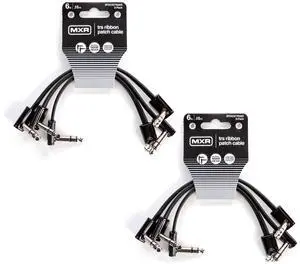 Briskdrop MXR DCISTR06R TRS Ribbon Patch Cable - 6 Inch (6 Pack) Briskdrop MXR DCISTR06R TRS Ribbon Patch Cable - 6 Inch (6 Pack)