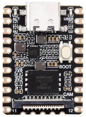 Waveshare Luckfox Pico Mini RV1103 Linux Micro Development Board, Integrates ARM Cortex-A7/RISC-V MCU/NPU/ISP Processors with Flash Waveshare Luckfox Pico Mini RV1103 Linux Micro Development Board, Integrates ARM Cortex-A7/RISC-V MCU/NPU/ISP Processors with Flash