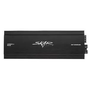 Skar Audio RP-2000.1D Monoblock Class D MOSFET Amplifier with Remote Subwoofer Level Control, 2000W Skar Audio RP-2000.1D Monoblock Class D MOSFET Amplifier with Remote Subwoofer Level Control, 2000W