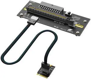 Sintech M.2 M-Key 2230 to PCI-e 4.0 X16 with Oculink Extension Cable Sintech M.2 M-Key 2230 to PCI-e 4.0 X16 with Oculink Extension Cable