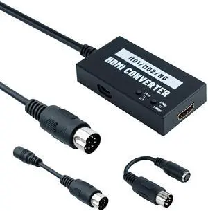 Mcbazel HDMI Adapter for Sega Genesis Model 1/2for HDTV, Multifunctional Video Converter 4:3/16:9, 720P/1080P for Genesis Model 1/2and NEOGEO Requires Original Unmodified Console with RGB Output Mcbazel HDMI Adapter for Sega Genesis Model 1/2for HDTV, Multifunctional Video Converter 4:3/16:9, 720P/1080P for Genesis Model 1/2and NEOGEO Requires Original Unmodified Console with RGB Output