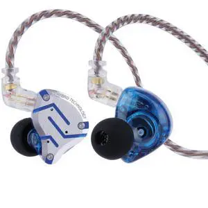 Linsoul KZ ZS10 Pro, 4BA+1DD 5 Driver in Ear Monitor, HiFi Wired Earbuds, Gaming Earbuds, Hybrid IEM Earphones with Stainless Steel Faceplate, Detachable Cable for Musician(with Mic, Glare Blue) Linsoul KZ ZS10 Pro, 4BA+1DD 5 Driver in Ear Monitor, HiFi Wired Earbuds, Gaming Earbuds, Hybrid IEM Earphones with Stainless Steel Faceplate, Detachable Cable for Musician(with Mic, Glare Blue)