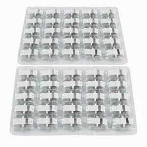 Duogalia 100 Pack LC to LC Fiber Optic Coupler LC Duplex Multimode Fiber Optic Cable Connector Adapter Duogalia 100 Pack LC to LC Fiber Optic Coupler LC Duplex Multimode Fiber Optic Cable Connector Adapter