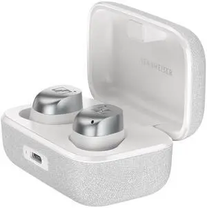 Sennheiser Momentum True Wireless 4 Earbuds - White Silver Sennheiser Momentum True Wireless 4 Earbuds - White Silver