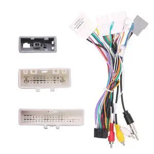 16pin Car Stereo Radio Power Retrofit Wiring Harness Cable Adapter fits for Nissan Qashqai X-Trail 2019 2020 2021 16pin Car Stereo Radio Power Retrofit Wiring Harness Cable Adapter fits for Nissan Qashqai X-Trail 2019 2020 2021