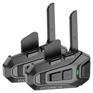 HYCOMM H4 Motorcycle Bluetooth Headset, 4-Rider Helmet Intercom HYCOMM H4 Motorcycle Bluetooth Headset, 4-Rider Helmet Intercom