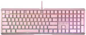 CHERRY XTRFY MX 3.1, Wired Mechanical Gaming Keyboard, Durable Aluminum Housing, RGB Lighting, Integrated Damping Mechanisms, USB-A, MX2A Brown Switches, Pink CHERRY XTRFY MX 3.1, Wired Mechanical Gaming Keyboard, Durable Aluminum Housing, RGB Lighting, Integrated Damping Mechanisms, USB-A, MX2A Brown Switches, Pink