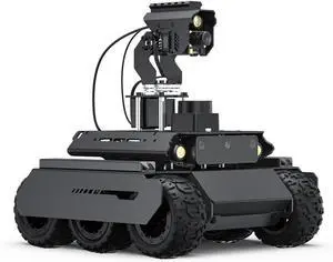 UGV Rover ROS 2 Open-Source 6 Wheels 4WD AI Robot Acce Kit Compatible with Raspberry Pi 4 5 (NOT Included), Dual Controllers, Computer Vision, All-Metal Body @XYGStudy (UGV Rover PT PI5 ROS2 Kit Acce) UGV Rover ROS 2 Open-Source 6 Wheels 4WD AI Robot Acce Kit Compatible with Raspberry Pi 4 5 (NOT Included), Dual Controllers, Computer Vision, All-Metal Body @XYGStudy (UGV Rover PT PI5 ROS2 Kit Acce)