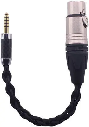 KK Cable TA-KA 4.4MM Male to 4-pin XLR Female Headphone Balanced Cable, Audio Upgrade Cable. TA-KA KK Cable TA-KA 4.4MM Male to 4-pin XLR Female Headphone Balanced Cable, Audio Upgrade Cable. TA-KA