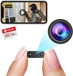 Free 32G Smallest Wireless WiFi IP Camera,HD1080P Spy Camera,Pet Camera,Baby Monitor Camera for Video Recording Live Feed,Night Vision,Motion Detection,Cloud Storage for Security with iOS Andro Free 32G Smallest Wireless WiFi IP Camera,HD1080P Spy Camera,Pet Camera,Baby Monitor Camera for Video Recording Live Feed,Night Vision,Motion Detection,Cloud Storage for Security with iOS Andro