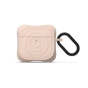 CASETiFY Ripple Airpods (4th Gen) Case with Ring - Oat CASETiFY Ripple Airpods (4th Gen) Case with Ring - Oat
