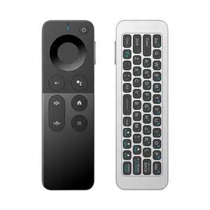 Bluetooth Air Mouse Remote Keyboard Dual-Mode 2.4G & Bluetooth Mini Wireless Controller with 6-Axis Motion Control, Rechargeable Type-C, IR Learning for Android TV Box, HTPC, PC & Projector Bluetooth Air Mouse Remote Keyboard Dual-Mode 2.4G & Bluetooth Mini Wireless Controller with 6-Axis Motion Control, Rechargeable Type-C, IR Learning for Android TV Box, HTPC, PC & Projector