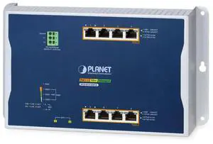 Planet WGS-4215-8HP2S Flat Wall Mount L2 Managed 8-Port 802.3bt PoE++ Switch, 95W per Port, 360W Total PoE Budget, VLAN, QoS, ERPS Ring, MQTT, Industrial Design for Compact Harsh Environment Planet WGS-4215-8HP2S Flat Wall Mount L2 Managed 8-Port 802.3bt PoE++ Switch, 95W per Port, 360W Total PoE Budget, VLAN, QoS, ERPS Ring, MQTT, Industrial Design for Compact Harsh Environment