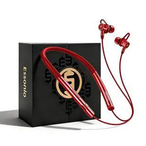 Essonio Neckband Bluetooth Earbuds with Mic Hybrid Active Noise Cancelling, 36H Playtime, IPX5 Waterproof, Comfortable Magnetic Sport Headphones for Running, Working, Traveling Essonio Neckband Bluetooth Earbuds with Mic Hybrid Active Noise Cancelling, 36H Playtime, IPX5 Waterproof, Comfortable Magnetic Sport Headphones for Running, Working, Traveling