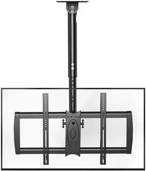 XINLEI Ceiling TV Mount Fits Most 37-75 inch LCD LED Plasma Panel Display with Max VESA 600x400mm Loaded up to 110lbs Swivel and Tilt TV Bracket Height Adjustable MC61A XINLEI Ceiling TV Mount Fits Most 37-75 inch LCD LED Plasma Panel Display with Max VESA 600x400mm Loaded up to 110lbs Swivel and Tilt TV Bracket Height Adjustable MC61A