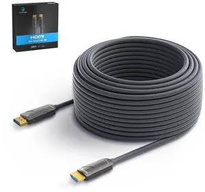 4K HDMI Cable 75 ftFiber Optic HDMI Cord (HDMI2.0b, 18Gbps, 4K 60Hz 4:4:4 RGB, 1080p), Ultra High Speed Uni-Directional Active Slim Cord, Compatible with PC Laptop PS3 PS4 Projector HDTV 4K HDMI Cable 75 ftFiber Optic HDMI Cord (HDMI2.0b, 18Gbps, 4K 60Hz 4:4:4 RGB, 1080p), Ultra High Speed Uni-Directional Active Slim Cord, Compatible with PC Laptop PS3 PS4 Projector HDTV