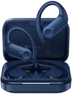NUTSHELL NS18 Wireless Earbuds for Sports, 14mm Drivers with Big Bass, 12H Non-Stop Playback, Sweat-Resistant, Personalized Equalizer with 4 Preset Sound Modes, Bluetooth 5.3, APP - DarkBlue NUTSHELL NS18 Wireless Earbuds for Sports, 14mm Drivers with Big Bass, 12H Non-Stop Playback, Sweat-Resistant, Personalized Equalizer with 4 Preset Sound Modes, Bluetooth 5.3, APP - DarkBlue