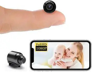 Small Wireless WiFi IP Camera,Concealed Portable Camera, HD1080P Video Recording Live Feed,Baby Monitor Camera with Night Vision,Motion Detection,Cloud Storage for Remote Security Outdoor/Indoo Small Wireless WiFi IP Camera,Concealed Portable Camera, HD1080P Video Recording Live Feed,Baby Monitor Camera with Night Vision,Motion Detection,Cloud Storage for Remote Security Outdoor/Indoo