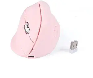 Ergonomic Vertical Mouse, Bluetooth Mouse Dual Mode Wireless Rechargeable Mice Support 2 Devices (Bluetooth or USB), 1600 DPI Silent Mice 6 Button Computer for Laptop, PC,MacBook, iPad,Mac-Pink Ergonomic Vertical Mouse, Bluetooth Mouse Dual Mode Wireless Rechargeable Mice Support 2 Devices (Bluetooth or USB), 1600 DPI Silent Mice 6 Button Computer for Laptop, PC,MacBook, iPad,Mac-Pink