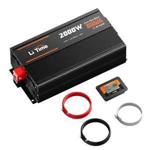 Litime 2000W Pure Sine Wave Power Inverter with ATS Transfer Switch, 12V DC to 120V AC Converter, 4000W Peak, Remote LCD Controller, USB & Type-C for RV, Truck, Home, Camping Litime 2000W Pure Sine Wave Power Inverter with ATS Transfer Switch, 12V DC to 120V AC Converter, 4000W Peak, Remote LCD Controller, USB & Type-C for RV, Truck, Home, Camping