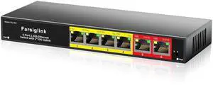 6 Port 10Gb Ethernet Switch with 4 x 2.5GbE + 2 x 10GbE RJ45 Ports 6 Port 10Gb Ethernet Switch with 4 x 2.5GbE + 2 x 10GbE RJ45 Ports