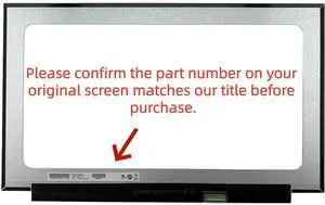 15.6" Screen Replacement for Dell Inspiron 15 3520 P112F IPS LCD Display FHD 1920x1080 40 Pin 120Hz NV156FHM-N4U 15.6" Screen Replacement for Dell Inspiron 15 3520 P112F IPS LCD Display FHD 1920x1080 40 Pin 120Hz NV156FHM-N4U