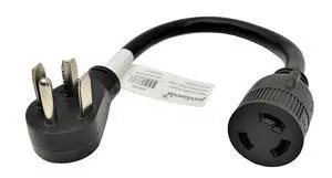 Parkworld 886368 Adapter Cord NEMA 14-30P Male to L6-30R Female, 30A, 250V, 1.5 Feet Parkworld 886368 Adapter Cord NEMA 14-30P Male to L6-30R Female, 30A, 250V, 1.5 Feet