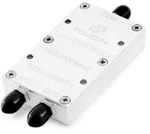 TOJOIN Passive Power Splitter/Divider 2 Way for SMA Connectors, Coaxial Cable Splitter 0.4-6GHz for RF/Microwave Measurements Accessories Splitter Coaxial, for Antenna System (PS-2SM-0460) TOJOIN Passive Power Splitter/Divider 2 Way for SMA Connectors, Coaxial Cable Splitter 0.4-6GHz for RF/Microwave Measurements Accessories Splitter Coaxial, for Antenna System (PS-2SM-0460)