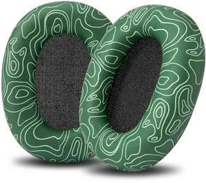 WC PadZ XM6 Premium Replacement Earpads Compatible with Sony WH-1000XM6 Headphones by Wicked Cushions ^^ Enhanced Comfort, Durable PU Leather & Sound Isolation ^^ Emerald Tide WC PadZ XM6 Premium Replacement Earpads Compatible with Sony WH-1000XM6 Headphones by Wicked Cushions ^^ Enhanced Comfort, Durable PU Leather & Sound Isolation ^^ Emerald Tide