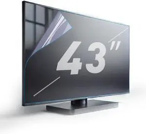 TYRHMY Blue Light and Anti Glare Film for 43 Inch TV,Matte Frosted Anti Scratch,Glare reduction Screen Protector Enhancing TV Viewing Comfort TYRHMY Blue Light and Anti Glare Film for 43 Inch TV,Matte Frosted Anti Scratch,Glare reduction Screen Protector Enhancing TV Viewing Comfort