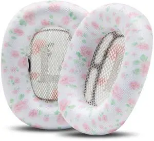 WC PadZ Max Ear Cushions Compatible with AirPods Max 1 & 2, Made by Wicked Cushions ^^ Soft Fabric, Enhanced Comfort & Unique Style ^^ Floral WC PadZ Max Ear Cushions Compatible with AirPods Max 1 & 2, Made by Wicked Cushions ^^ Soft Fabric, Enhanced Comfort & Unique Style ^^ Floral