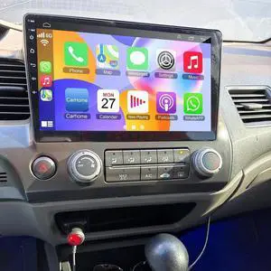 Surakey 2+64G Android 15 Car Radio for Honda Civic 2006-2011 Stereo with CarPlay Wireless Android Auto, 10in IPS Touchscreen with GPS WiFi Bluetooth FM/RDS SWC + AHD Backup Camera/Microphone Surakey 2+64G Android 15 Car Radio for Honda Civic 2006-2011 Stereo with CarPlay Wireless Android Auto, 10in IPS Touchscreen with GPS WiFi Bluetooth FM/RDS SWC + AHD Backup Camera/Microphone
