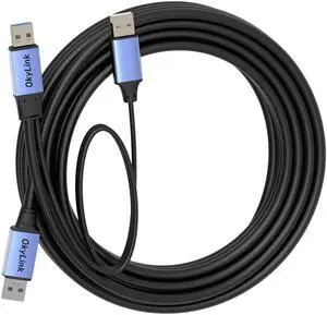 OkyLink Active USB 3.0 Data Cable A to A, Male to Male 5Gbps, 25ft OkyLink Active USB 3.0 Data Cable A to A, Male to Male 5Gbps, 25ft