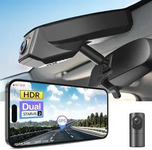 mangoal 4K Front & 2K Rear 2 Channel HDR Dash Cam, Dual STARVIS 2 IMX678 IMX675, for GMC Canyon 2015-2022 WD Elevation AT4 Denali(Model A), 5GHz WiFi, GPS, 128GB Card mangoal 4K Front & 2K Rear 2 Channel HDR Dash Cam, Dual STARVIS 2 IMX678 IMX675, for GMC Canyon 2015-2022 WD Elevation AT4 Denali(Model A), 5GHz WiFi, GPS, 128GB Card