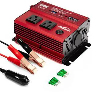 500W Power Inverter, Car/Light Truck 12V DC to 110V AC Converter USB and 3.0A USB and Type-C Ports Car Charger Inverter with Cigarette Lighter Ports for Smartphones Laptops Tablets 500W Power Inverter, Car/Light Truck 12V DC to 110V AC Converter USB and 3.0A USB and Type-C Ports Car Charger Inverter with Cigarette Lighter Ports for Smartphones Laptops Tablets