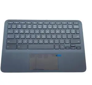 Lyinsen Replacement for HP Chromebook 11 G8 EE Laptop Upper Case Palmrest Keyboard Touchpad Assembly Part 11.6" L90339-001 Top Cover Grey Lyinsen Replacement for HP Chromebook 11 G8 EE Laptop Upper Case Palmrest Keyboard Touchpad Assembly Part 11.6" L90339-001 Top Cover Grey