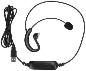 Estink USB Headphone, Ear Hook Type Headset USB Single Wire Headphone Computer Notebook Accessory for Skype//MSN, USB Headset for Desktop Computers Notebooks Estink USB Headphone, Ear Hook Type Headset USB Single Wire Headphone Computer Notebook Accessory for Skype//MSN, USB Headset for Desktop Computers Notebooks
