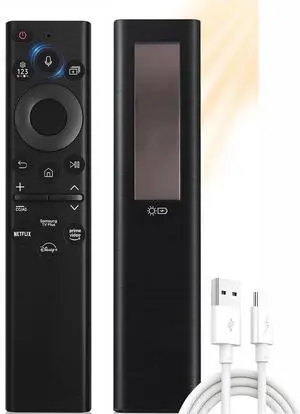 for Samsung Frame TV Remote, for 2018-2025 Samsung Remote Control for Smart TV with Voice Control. with Solarcell. 2-Year Warranty. for Samsung Frame TV Remote, for 2018-2025 Samsung Remote Control for Smart TV with Voice Control. with Solarcell. 2-Year Warranty.