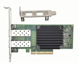 10/25GbE NIC with Mellanox CX-5 EN Chipset MCX512A-ACUT, Dual SFP28 Port PCIE3.0 x8, 25G Ethernet Network Adapter Card Support Windows/Linux/VMare/OFED, UEFI Enable 10/25GbE NIC with Mellanox CX-5 EN Chipset MCX512A-ACUT, Dual SFP28 Port PCIE3.0 x8, 25G Ethernet Network Adapter Card Support Windows/Linux/VMare/OFED, UEFI Enable