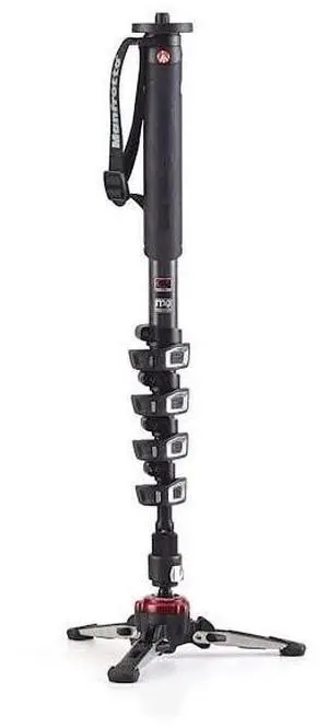 Manfrotto Xpro 5 Section Carbon Fiber Video Monopod, Black (MVMXPROC5US) Manfrotto Xpro 5 Section Carbon Fiber Video Monopod, Black (MVMXPROC5US)