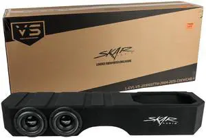 Skar Audio Dual 8" Loaded Ported Subwoofer Enclosure Compatible with 2004-2015 Nissan Titan Crew Cab Trucks Skar Audio Dual 8" Loaded Ported Subwoofer Enclosure Compatible with 2004-2015 Nissan Titan Crew Cab Trucks