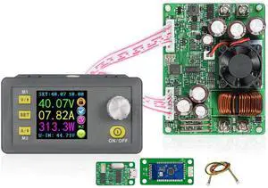 RD DPS5020 DC 6-60V to 0-50V 20A Constant Current Step-Down Power Supply Module Buck Voltage Converter Voltmeter Support Android Phone PC Communication (DPS5020-USB-BT) RD DPS5020 DC 6-60V to 0-50V 20A Constant Current Step-Down Power Supply Module Buck Voltage Converter Voltmeter Support Android Phone PC Communication (DPS5020-USB-BT)