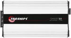 Taramps Smart 5 Monoblock Amplifier 5000 Watts Rms Multi-Impedance Technology 1~2 Ohms 12.6VDC Output Power, Subwoofer Amp Car Audio Class D, Smart 5k Taramps Smart 5 Monoblock Amplifier 5000 Watts Rms Multi-Impedance Technology 1~2 Ohms 12.6VDC Output Power, Subwoofer Amp Car Audio Class D, Smart 5k