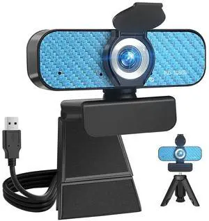 Kemeiv 1080P Webcam for PC, USB Computer Camera with Microphone, Plug and Play Web Camera for Laptop, Online Meeting, Video Calling, Home Office, Zoom, Skype Kemeiv 1080P Webcam for PC, USB Computer Camera with Microphone, Plug and Play Web Camera for Laptop, Online Meeting, Video Calling, Home Office, Zoom, Skype