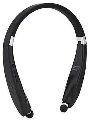 gernie Bluetooth Neckband Headphones, 16H Playtime, Noise Isolating Earbuds, Foldable Design, Retractable Earbuds, Sports Sweatproof, Crystal Clear Calls (Black) gernie Bluetooth Neckband Headphones, 16H Playtime, Noise Isolating Earbuds, Foldable Design, Retractable Earbuds, Sports Sweatproof, Crystal Clear Calls (Black)