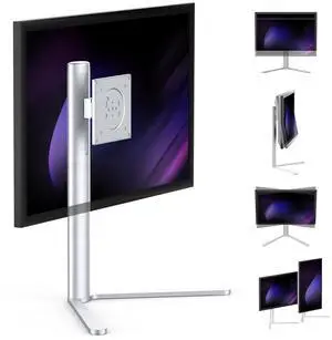Cadcreo Aluminum Monitor Stand with Spring-Adjustable Height, Vesa Mount with Full Tilt, Swivel & Rotation, Only for 4.8-7.8LB Monitor Weight Range Cadcreo Aluminum Monitor Stand with Spring-Adjustable Height, Vesa Mount with Full Tilt, Swivel & Rotation, Only for 4.8-7.8LB Monitor Weight Range